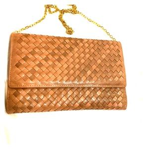 Vegan Woven Crossbody Purse